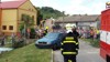 Ukázka hašení automobilu