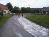 Odstrann olejov skvrny