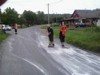 Odstrann olejov skvrny