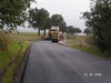 Uzavírka silnice na Napajedla