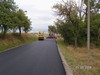 Uzavírka silnice na Napajedla